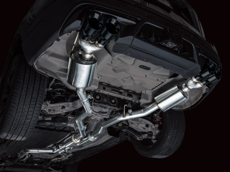 AWE Tuning 20-25 (Only Certain 2026 Models) Ford Explorer ST Touring Ed. Exhaust w/Diamond Blk Tips