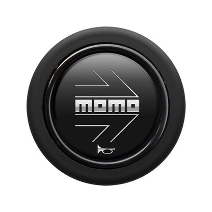 Momo Montecarlo Alcantara Steering Wheel 350 mm - Black/Black Stitch/Black Spokes