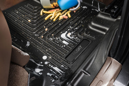 Husky Liners 22-25 Mitsubishi Outlander WeatherBeater 2nd Seat Black Floor Liners
