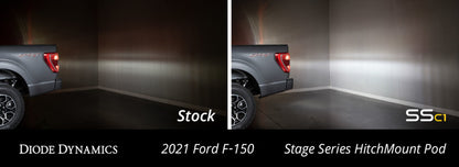 Diode Dynamics 21-23 F-150 Hitch Mount LED Pod Reverse Kit C1R