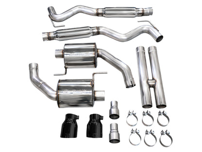 AWE Tuning 2024 Ford Mustang GT Fastback S650 RWD Touring Catback Exhaust w/ Dual Diamond Black Tips
