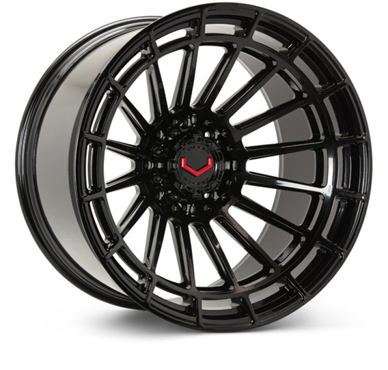 Vossen LCX-01 22x12 - 8x180 - ET44 - Ultra Deep - 124.3 - Gloss Black Wheel