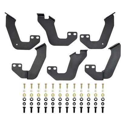 Westin 24-26 Toyota Land Cruiser Outlaw Running Boards Textured Black
