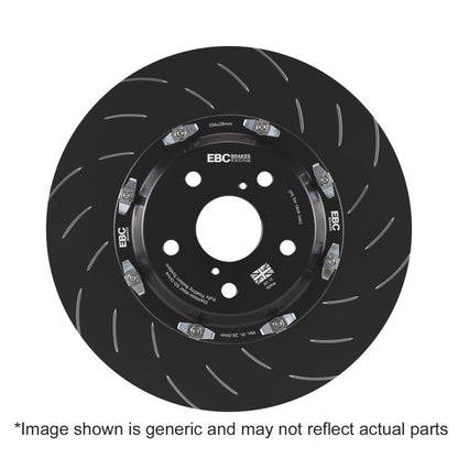 EBC Racing 23-24 Nissan Z (RZ34) Performance 3.0TT Front 380mm 2 Pc Rotor Replacement (Pair)