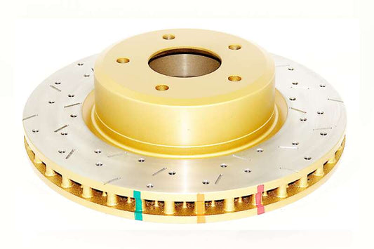 DBA 05 Pontiac GTO Front Slotted & Drilled 4000 Series Rotor