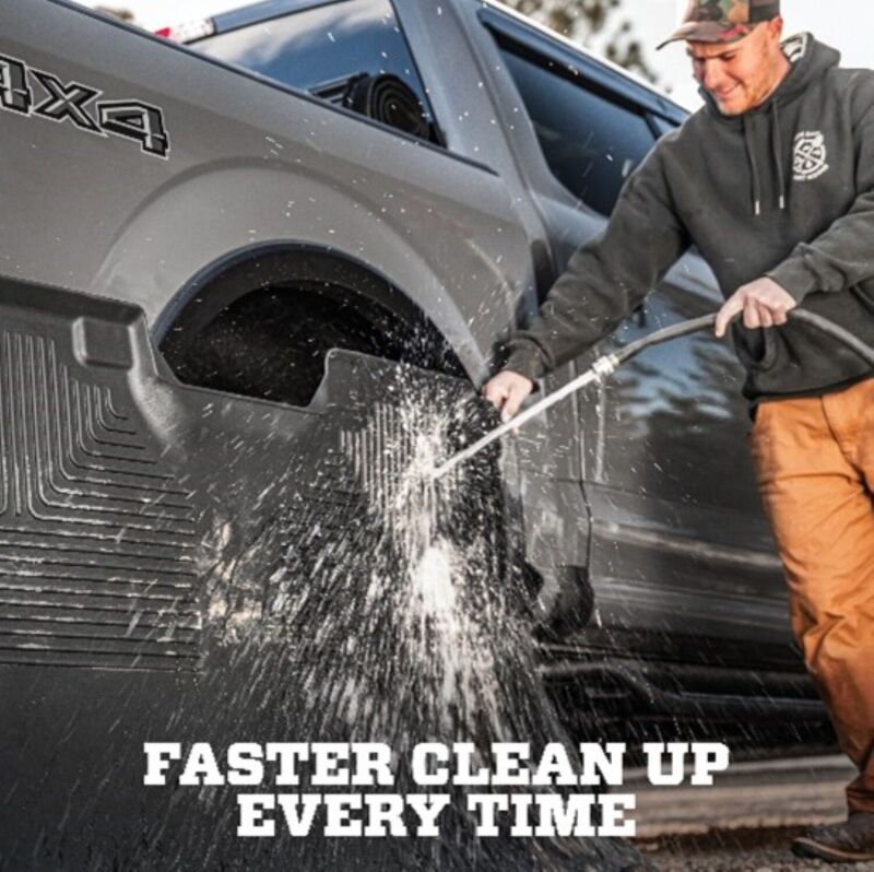 Husky Liners 22-25 Toyota Corolla Cross WeatherBeater 2nd Seat Black Floor Liners