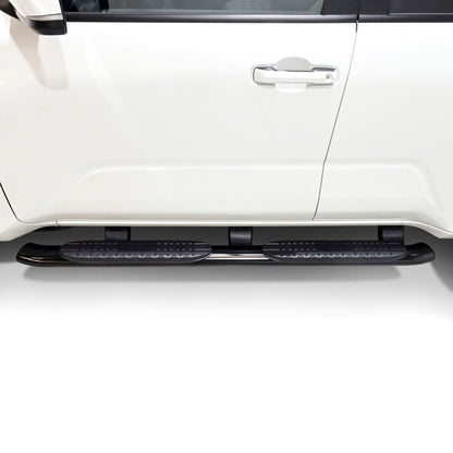 Westin 25-26 Toyota 4Runner PRO TRAXX 4 Oval Nerf Step Bars - Semi-Gloss Black