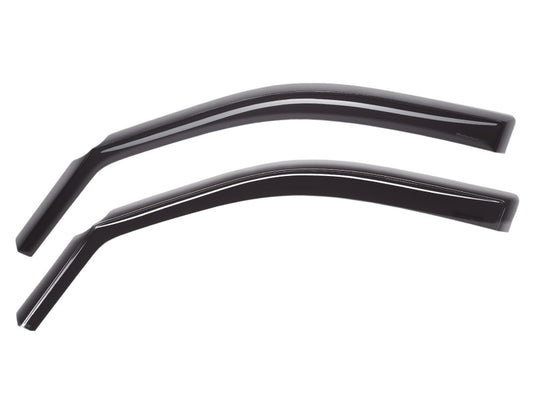 WeatherTech 25-26 Kia K4 / 2026 Kia K4 Hatchback Front Side Window Deflectors - Matte Black