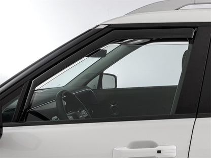 WeatherTech 2026 Hyundai Palisade Front Front Side Window Deflectors-Dark Tint