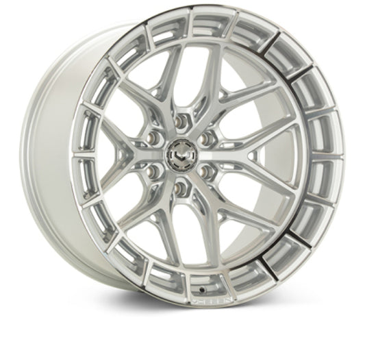 Vossen HFX-1 18x9 - 8x165.1 - ET18 - Deep Face - 125.1 - Silver Polished Wheel