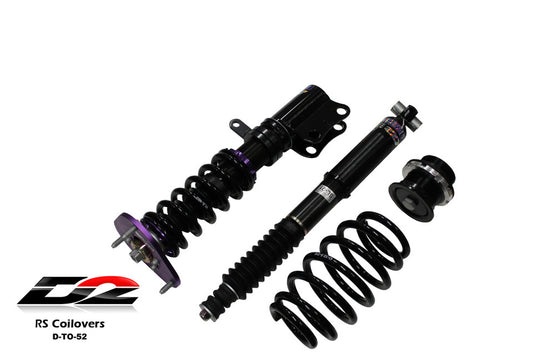 D2 Racing - RS Coilovers for 2010-15 Toyota PRIUS