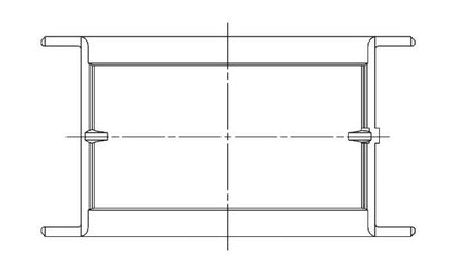 ACL **Coated** Chevrolet V8 265-283-302-327 Race Series Engine Crankshaft Main Bearing Set