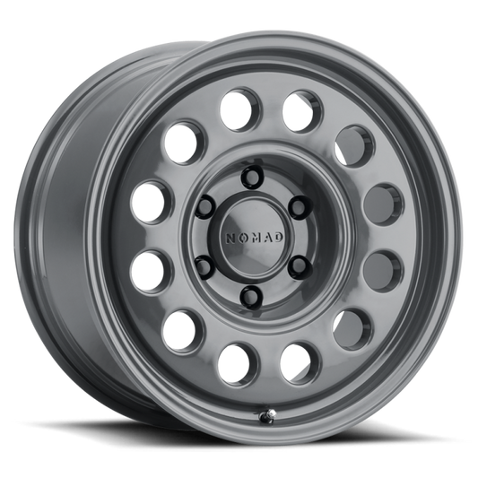 Nomad N501UG Convoy 17x8.5in / 5x150 BP / 0mm Offset / 110.3mm Bore - Gloss Grey Wheel
