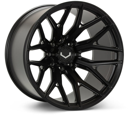 Vossen VFX-03 24x12 - 6x135 - ET44 - Ultra Deep - 87.1 - Satin Black Wheel