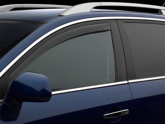 WeatherTech 20-26 Volkswagen Atlas Cross Sport Front Front Side Window Deflectors-Dark Tint