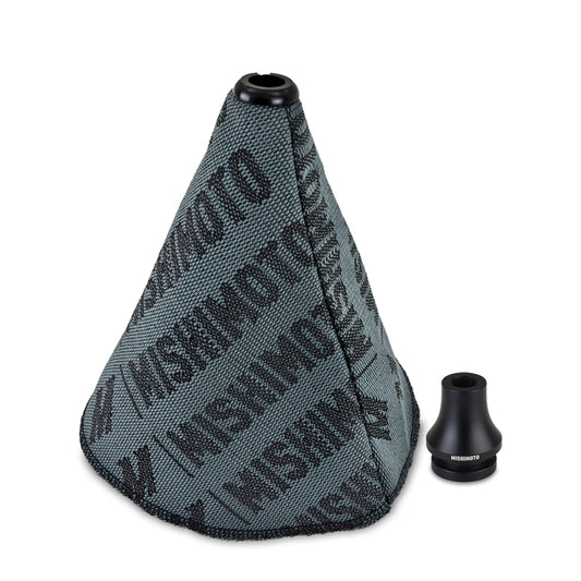 Mishimoto Shift Boot Cover + Retainer/Adapter Bundle M12x1.25 Black