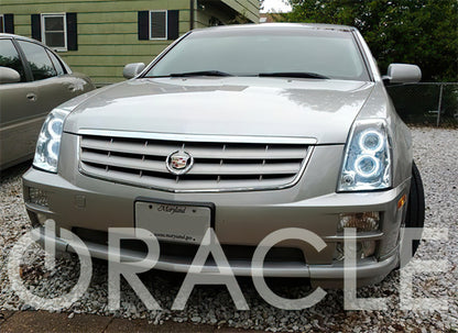 Oracle 05-12 Cadillac STS LED Headlight Halo Kit - Red
