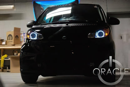 Oracle 08-13 Smart ForTwo LED Headlight Halo Kit - Blue