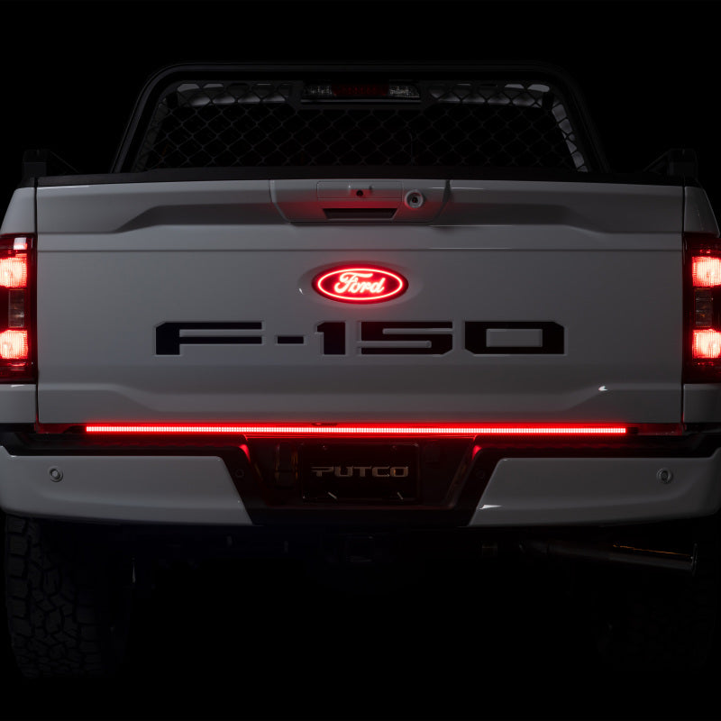 Putco 23-24 Ford SuperDuty F-250/F-350/F-450 60In Freedom Blade Tailgate Bars w/ Halogen Taillamps