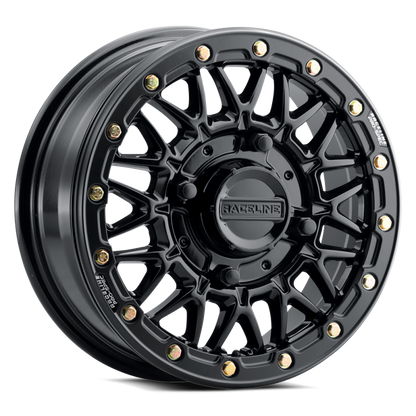 Raceline A15 Omega 15x7in / 4x137 BP / 38mm Offset / 110.18mm Bore - Gloss Black