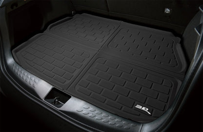 3D MAXpider 18-24 GMC Terrain Kagu Black Cross Fold Cargo Liner