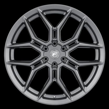 Forgestar X12 22x10 / 6x135 BP / ET30 / 6.68in BS Satin Anthracite Wheel