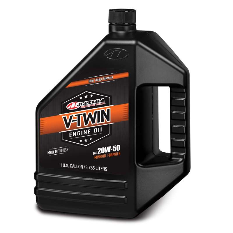 Maxima V-Twin 20W50 Mineral Engine Oil - 128oz