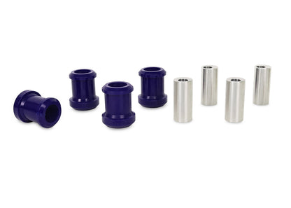 SuperPro 04-11 Mazda RX-8 Camber Adjustable Front UCA Inner Bushing Kit - Stainless Hardware