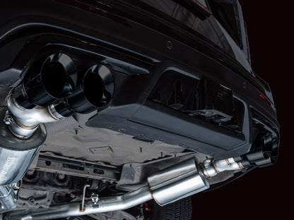 AWE Tuning 20-25 (Only Certain 2026 Models) Ford Explorer ST Touring Ed. Exhaust w/Diamond Blk Tips