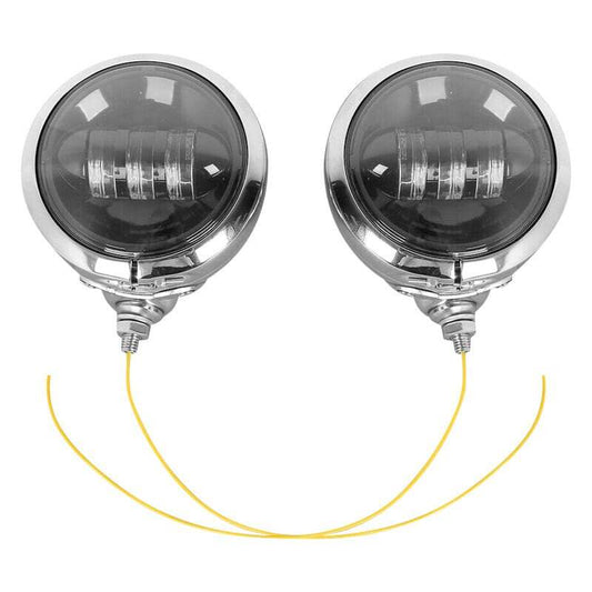 Letric Lighting 4.5in Passing Lamps Black