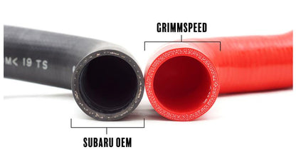 GrimmSpeed 02-07 Subaru WRX / 04-07 Subaru STi / 02-05 Subaru Impreza Radiator Hose Kit - Red