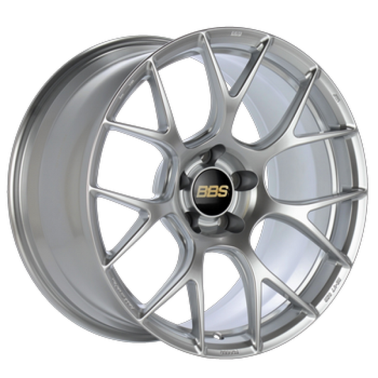 BBS RE-V7 18x10.5 5x114.3 ET24 Diamond Silver Wheel -82mm PFS/Clip Required