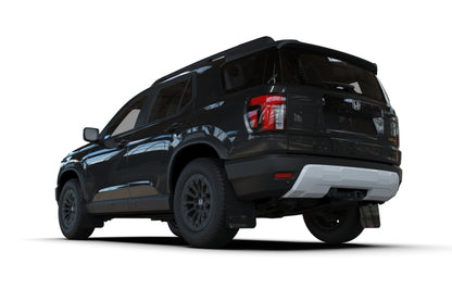 Rally Armor 2026 Honda Passport Black UR Mudflap - Metallic Black Logo