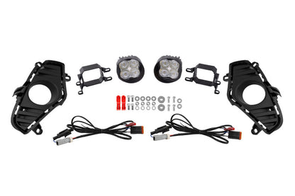 Diode Dynamics 22-25 Toyota RAV4 SS3 Fog Light Kit - White Sport