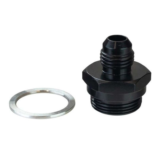 Moroso -6AN x 7/8in-20 1in Long Carburetor Fuel Inlet Fitting