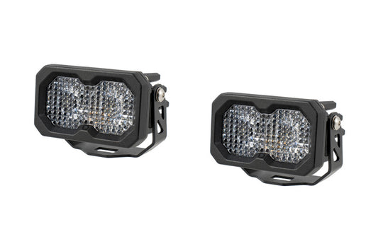 Diode Dynamics C2 2.0 Sport White Flood Standard RBL (pair)