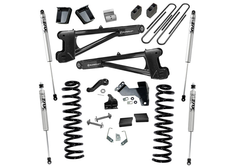 Superlift 11-16 Ford F-250 SuperDuty 4WD Diesel 6in Lift Kit w/ Repl Radius Arms/Fox 2.0 Shocks