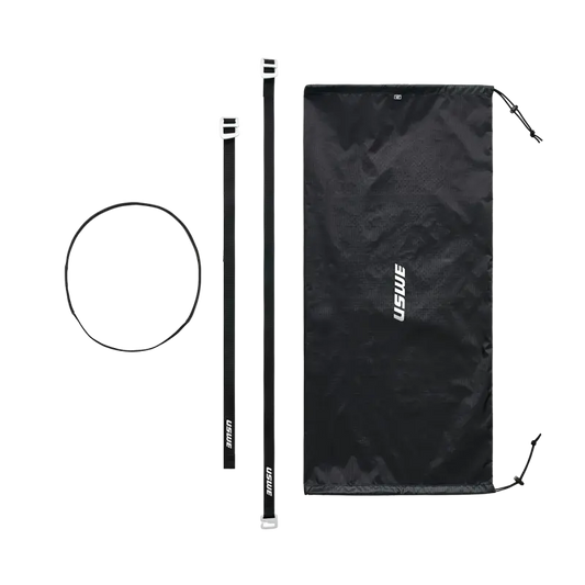 USWE VST Ski/Snowboard straps for Daypack Black