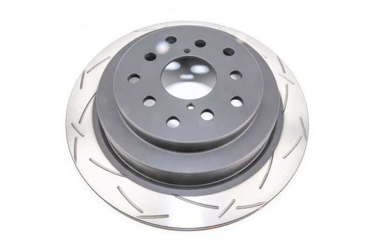 DBA 2001 Subaru Impreza WRX STI 10 Stud Hole Rear Slotted 4000 Series Uni-Directional Rotor