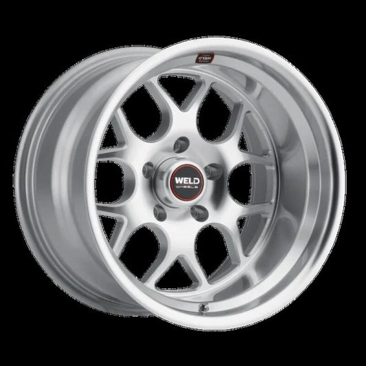 Weld Solana 22x8.5 / 5x127 BP / ET6 / 78.1mm Bore - Gloss Silver Machined Wheel