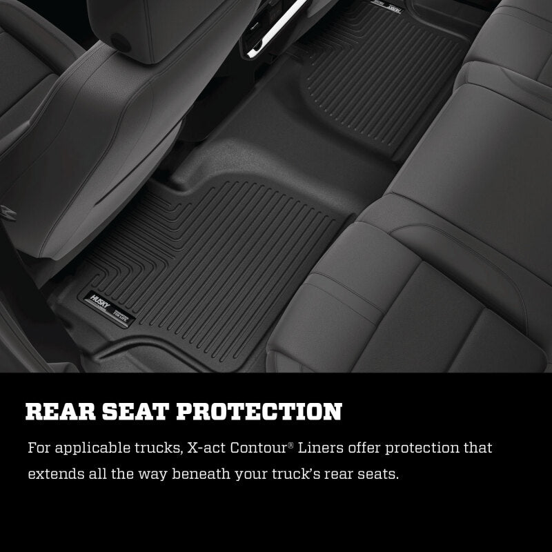 Husky Liners 19-22 Lexus UX200/19-24 UX250H/2025 UX300H X-Act 2nd Seat Floorliner (1pc) - Blk