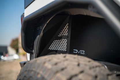 DV8 Offroad  07-18 Jeep Wrangler JK Rear Inner Fender - Satin Black