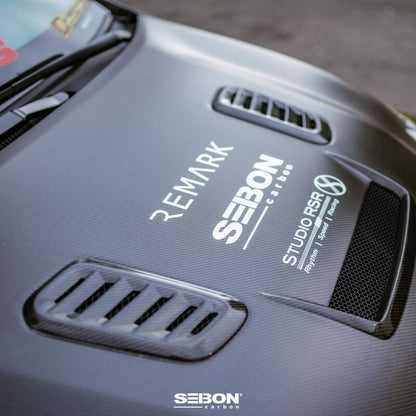 Seibon 2023 Toyota GR Corolla VS-Style Dry Carbon Hood  - Gloss Finish