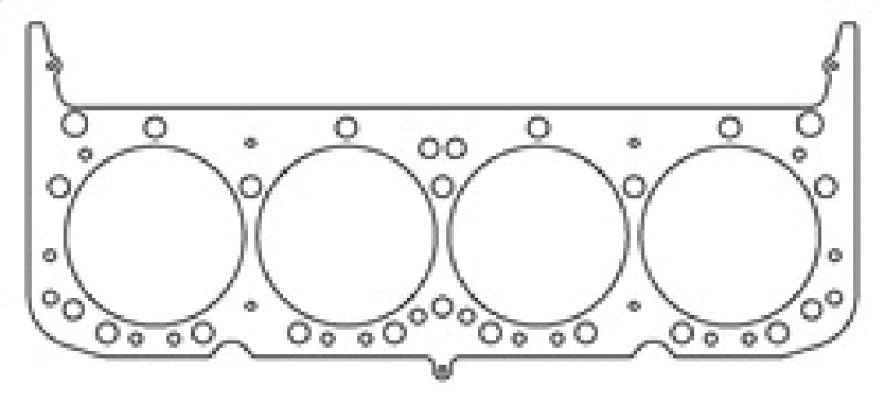 Cometic Chevy Gen-1 Small Block V8 .120in MLS Cylinder Head Gasket - 4.100in Bore - Round Bore