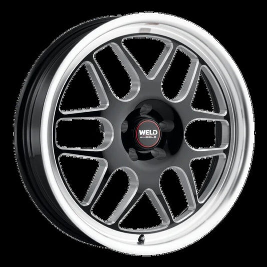 Weld Solana Drag 20x7 / 6x139.7 BP / ET13 / 4.51 Bore Gloss Black