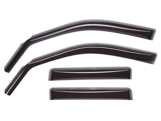 WeatherTech 21-25 Jeep Grand Cherokee L Front Rear Side Window De - Matte Blk
