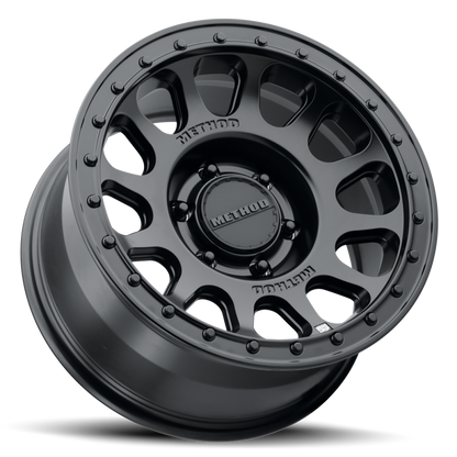 Method MR709 HD Bead Grip 18x 9in / ET12 / 8x180 BP / 124.1mm Bore - Black Wheel