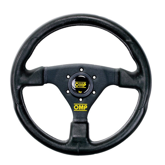 OMP - GP Racing Steering Wheel - Black/Black