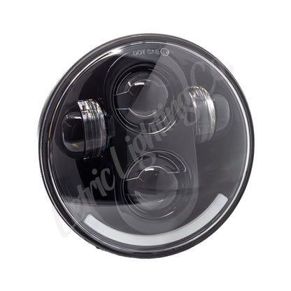 Letric Lighting 5.75" LED Black Premium Headlight