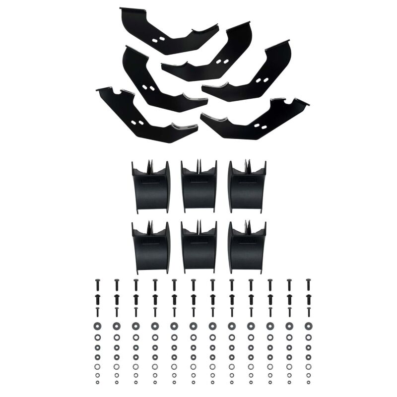 Westin 24-26 Toyota Tacoma Double Cab PRO TRAXX 5 Oval Nerf Step Bars - Black